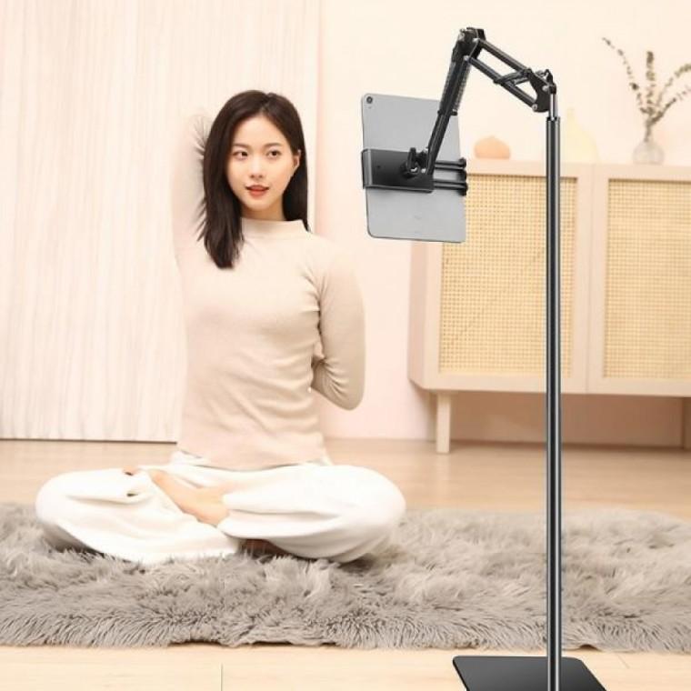 침대소파 자바라 스탠드 태블릿 거치대135cm