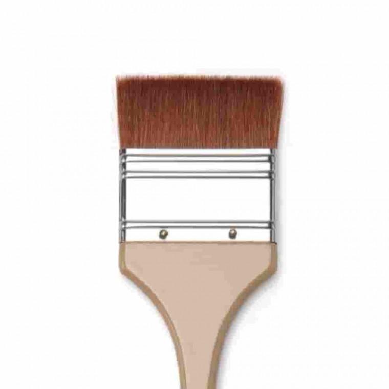 빽붓 8호150mm 평붓 그림붓 미술용붓 납작붓
