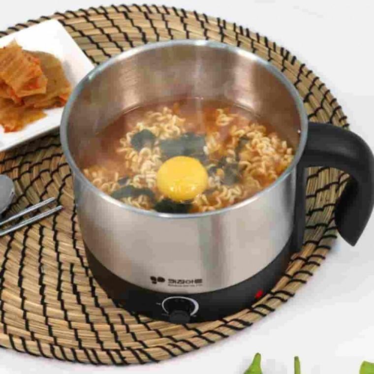 멀티포트 1.8L 라면쿠커 라면전기포트 라면끓이는포트 캠핑멀티쿠커 라면끓이는기계 라면포트기