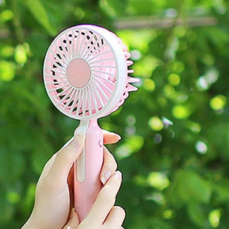 무선 휴대용 충전식 핸디 저소음 손풍기 강력한 선풍기