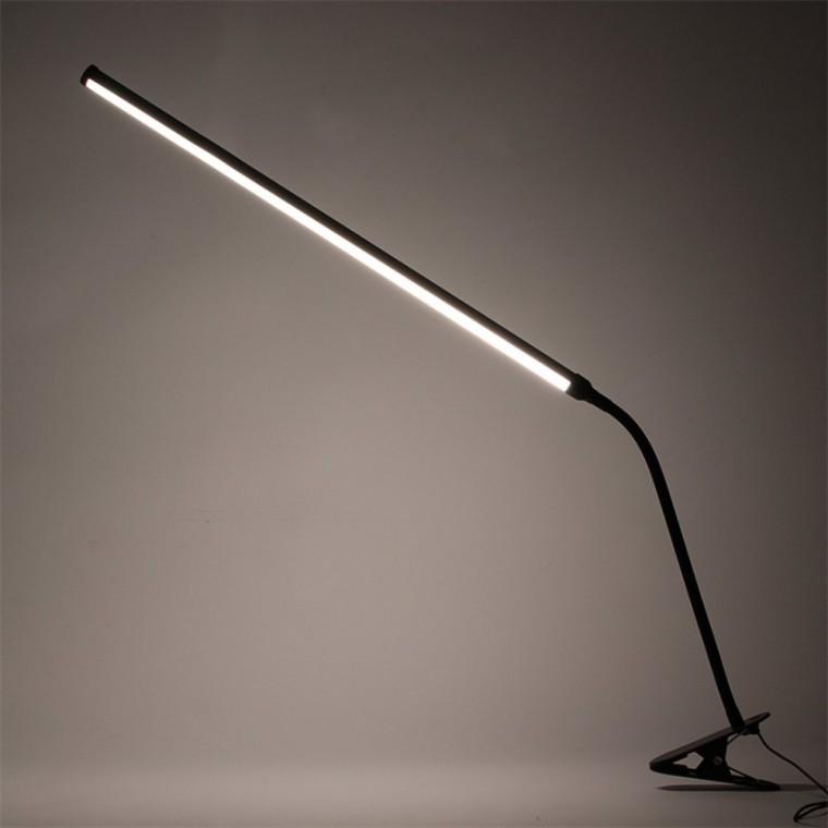 플렉시블 집게형 LED 스탠드 58cm 블랙 독서등 클립스탠드 집게스탠드