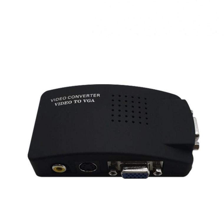 Video to VGA 디코더 3 in 1 VGA 변환 컨버터