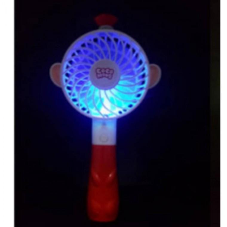 USB 탁상용 LED 충전 선풍기 무선 손선풍기 휴대용 미니