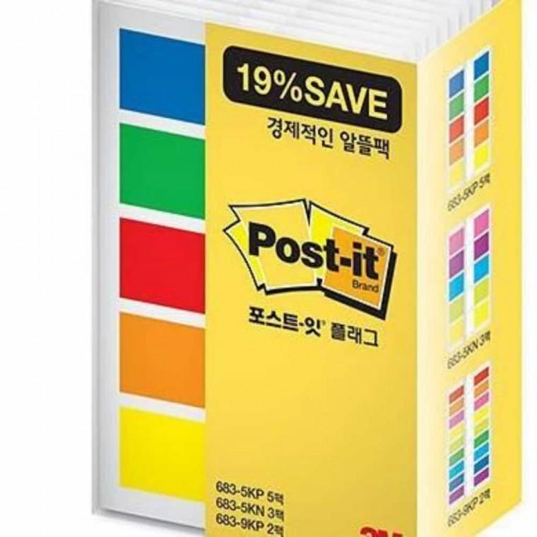 포스트잇 플래그 알뜰팩 인덱스스티커 인덱스메모지 플래그스티커
