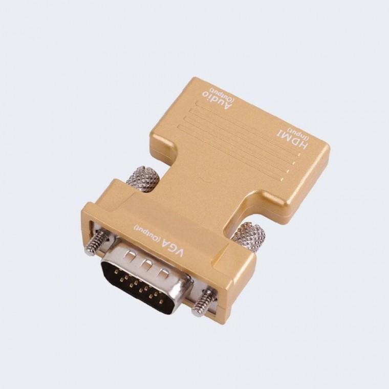HDMI 편한 컨버터 to VGA 젠더 HDMI(F) VGA(M)