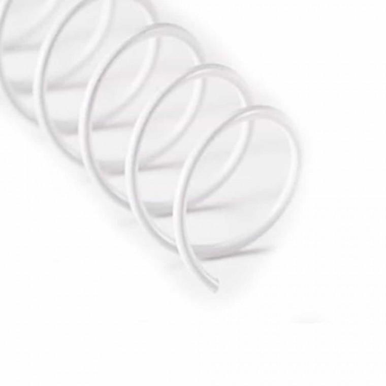 제본용 코일링 18mm 2Kg 흰색 바인더링 철링 스프링제본