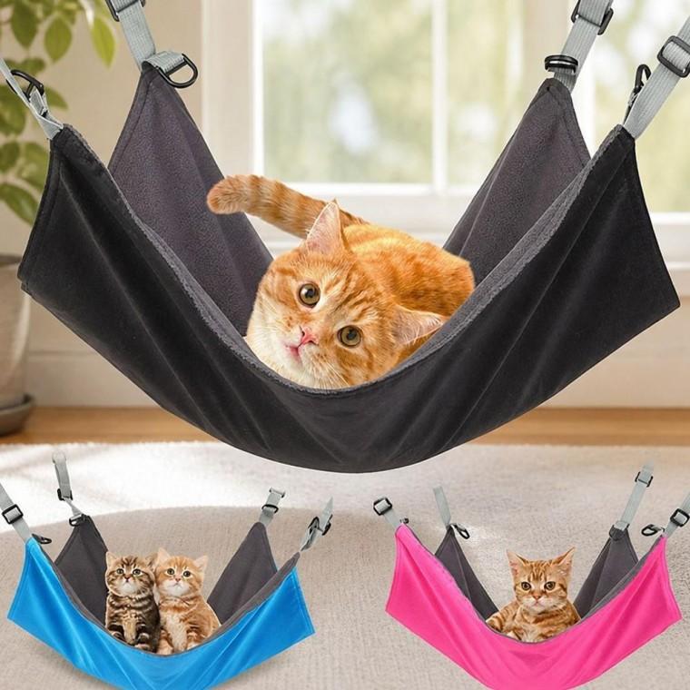 고양이 캣해먹 깔끔 사계절용 반려동물 침대 걸이식 하우스