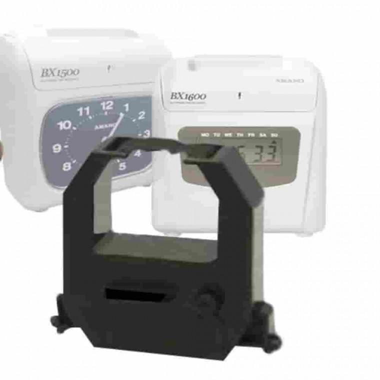 BX1500 BX1600 전용 검정단색 리본카트리지 근태관리기 출근카드 출근기록기 근태카드 출퇴근기록