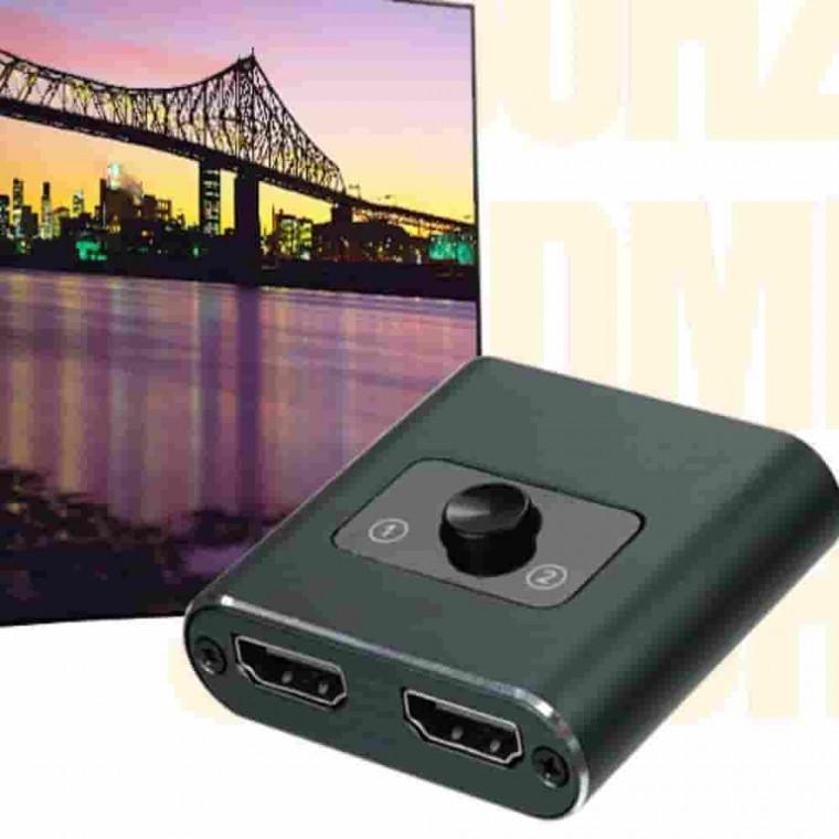 HDMI 선택기 1대2 2대1 변환컨버터 모니터케이블 TV연결 분배케이블 인터넷케이블