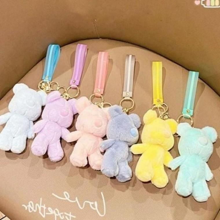 키링 가방 테디 베어 보들보들 열쇠고리 봉제