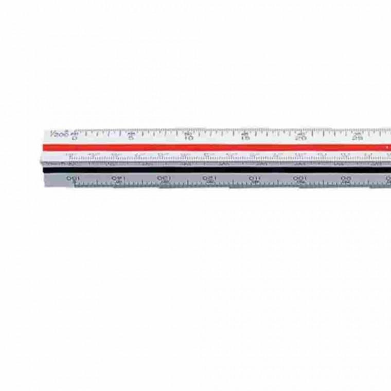 삼각스케일 30Cm 스케일자 삼각자 제도용품 거리재기
