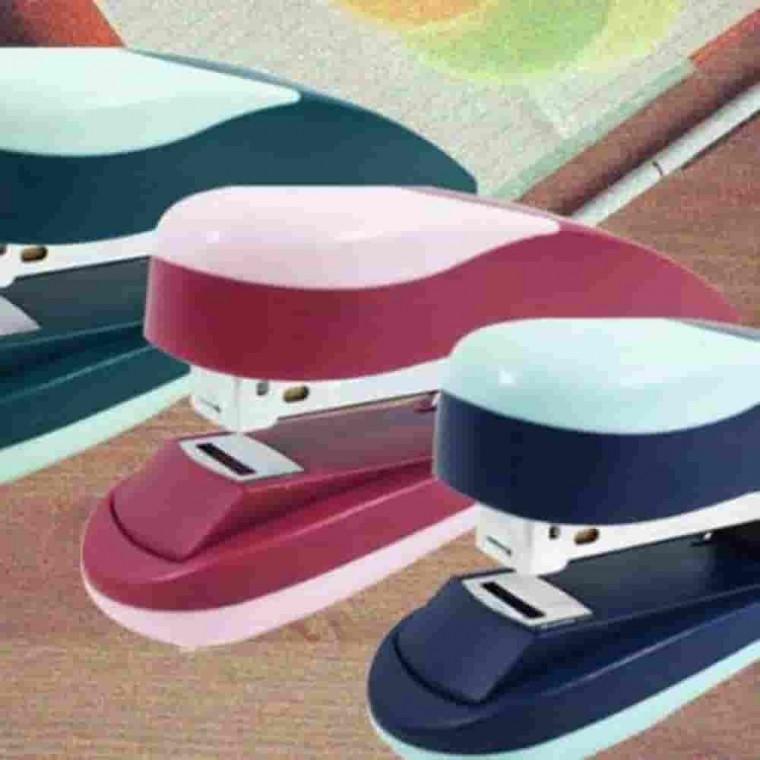 이지 평면 스테플러 핑크 사무용품 스테이플러 제본철 스태플러