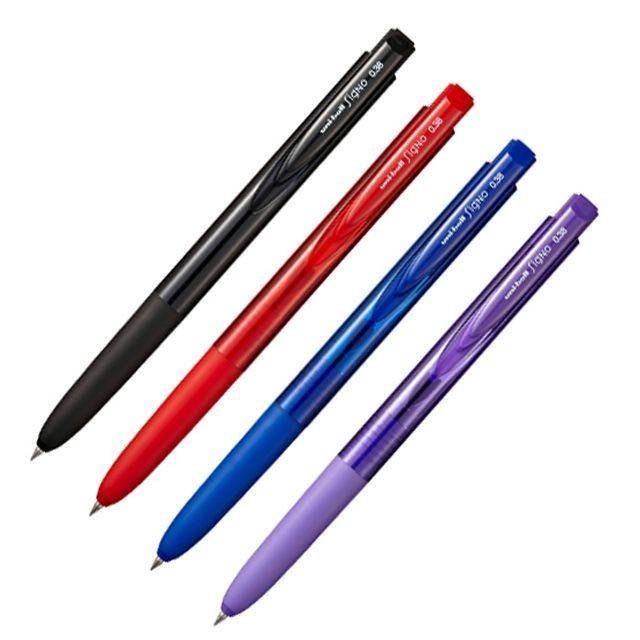 유니볼 시그노 노크식 0.28mm (10개 1타) UMN-155N-28 컬러볼펜세트 색깔볼펜 노크식볼펜
