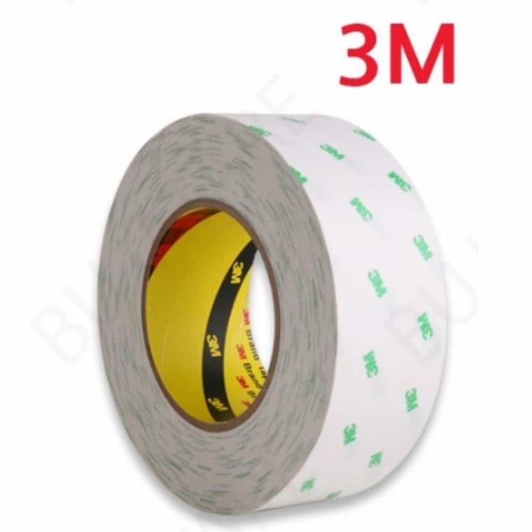 화지양면테이프 50mm 3m양면테이프원형50mm 벽에붙이는양면테이프 3M원형양면테이프