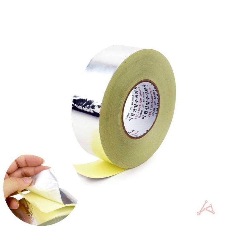 은박테이프 50mm x 100M 산업현장 냉난방기 배관 테이프 틈새마감용 보일러테이프
