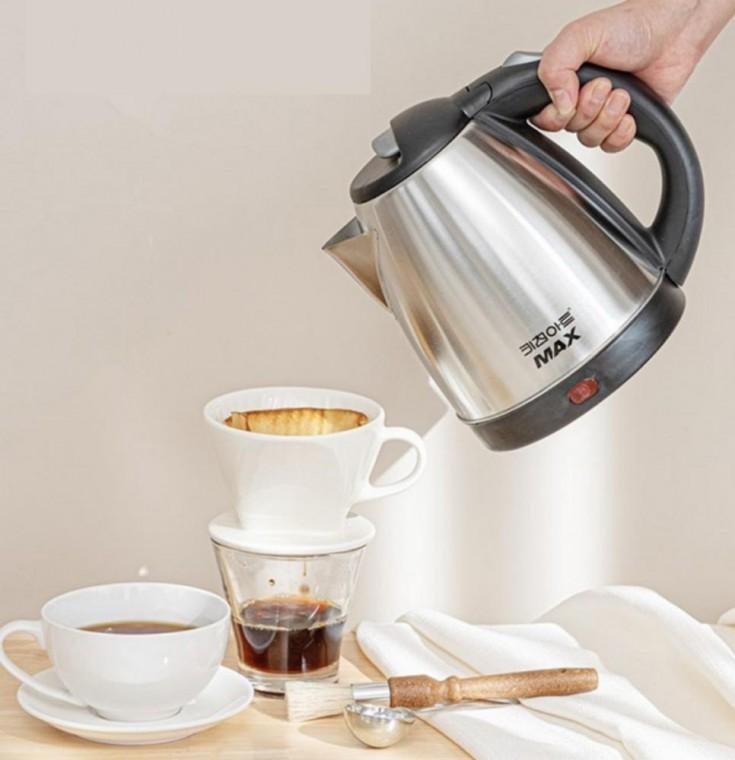 스텐 맥스 전기주전자 전기포트 1.5L 세트 전기 스텐