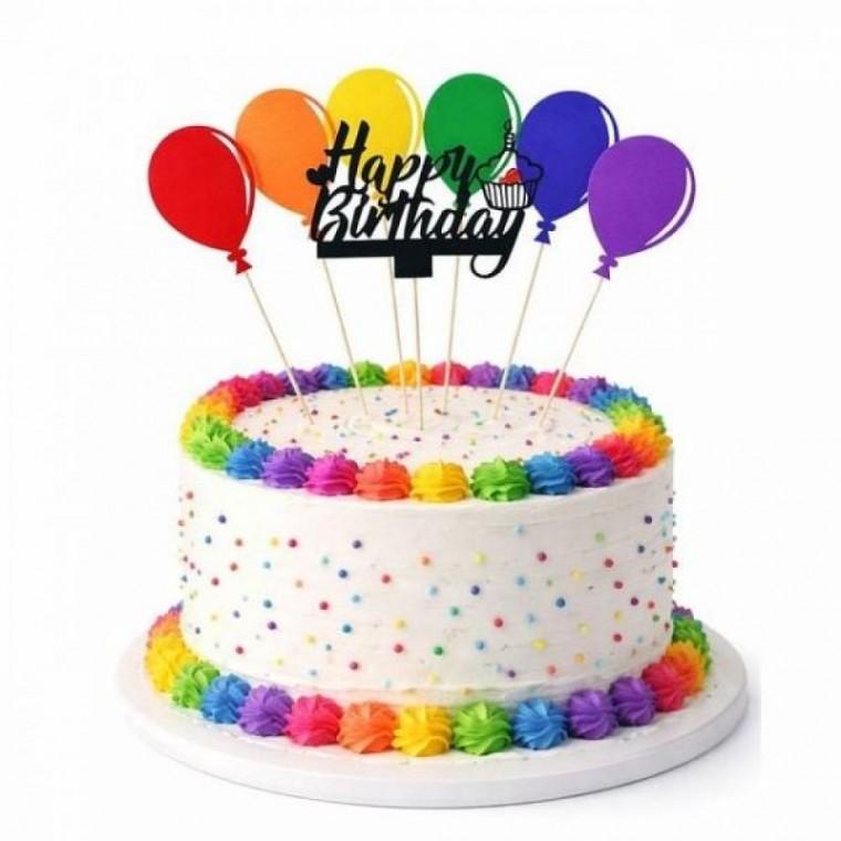 유치원 풍선장식 케이크토퍼 어린이집 생일파티