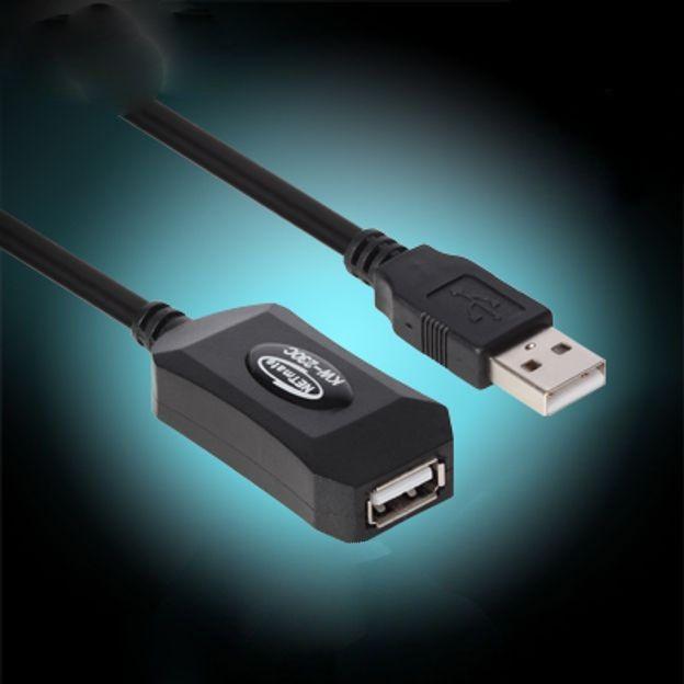 무전원 리피터 신호 공유기 리시버 리모트 USB2.0 5m