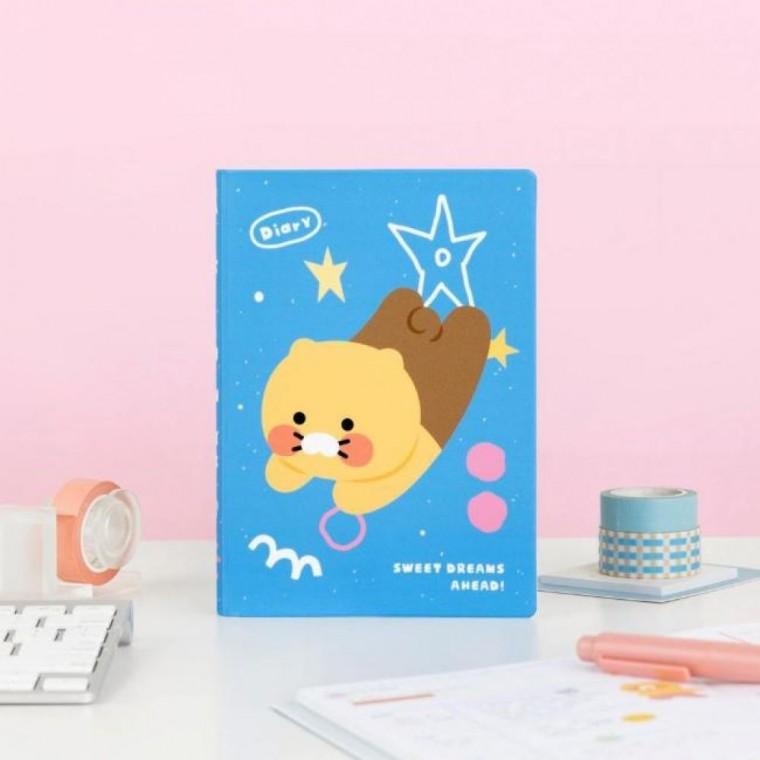 카카오프렌즈 춘식이 만년 다이어리 블루