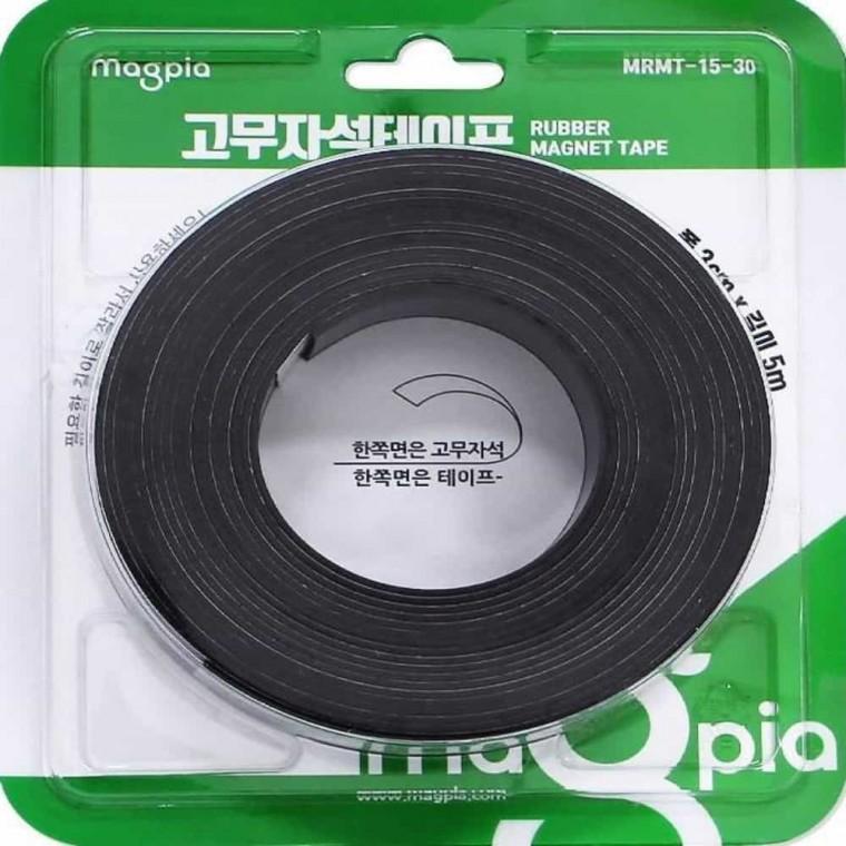 고무자석 테이프 30mm 고무판자석 고무자석롤 마그네틱테이프