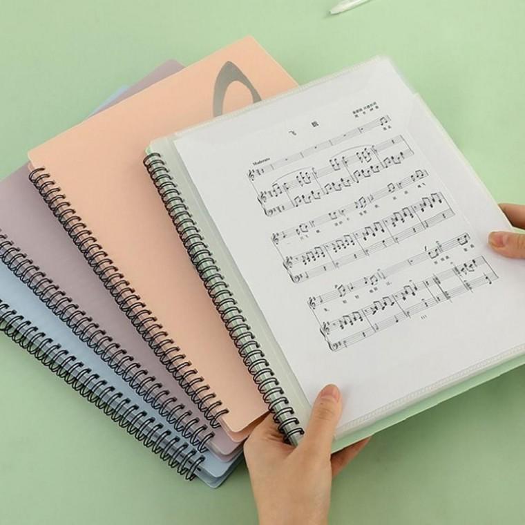 전문가용 감각 악보 바인더 60매(화이트)
