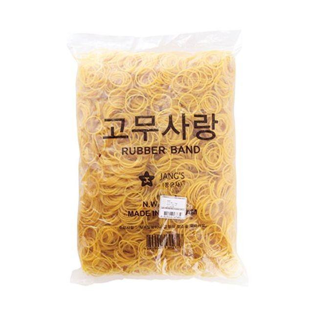1kg 노란 고무밴드 40x1.4mm 0041