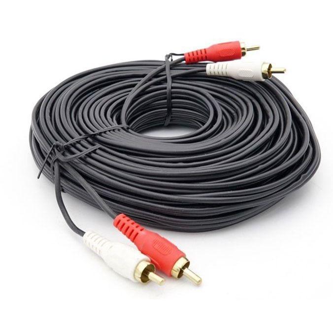 RCA 케이블 (2선 일반) MM CBL 20M 스피커 케이블