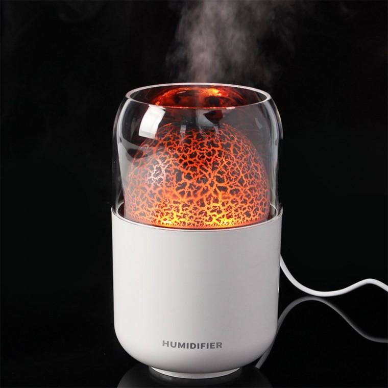 웰스온 볼케이노 USB 무드등 가습기 V3 250ml 화이트 책상용가습기 탁상가습기 휴대용가습기