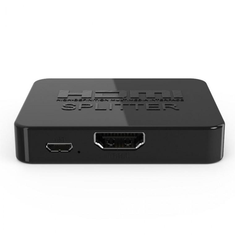 HDMI 2포트 모니터 영상 분배기 4K UHD 고해상도