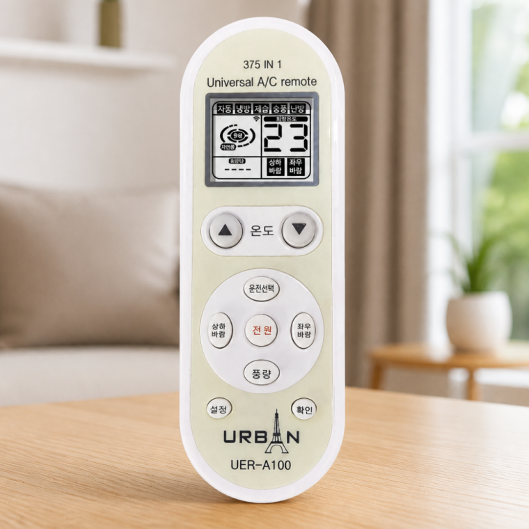 UER-A100 통합 에어컨 리모컨 휘센 호환 컨트롤러