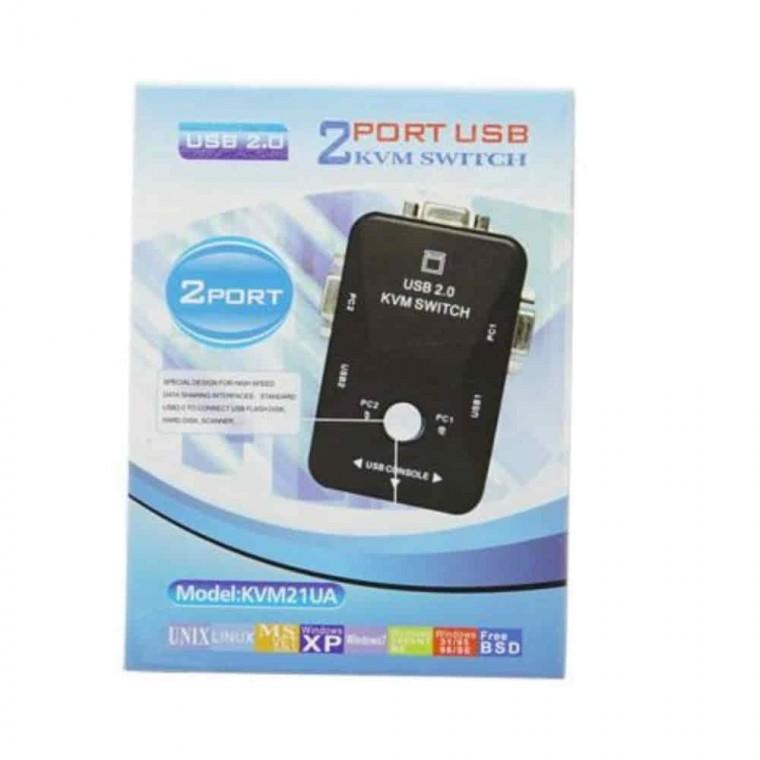 USB분배기 화면전환기 PC공유기 KVM 스위치 2대1 USB