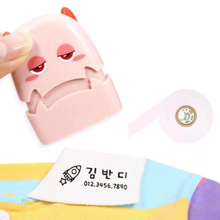 자동 의류 어린이집 옷 스탬프 도장 주문제작