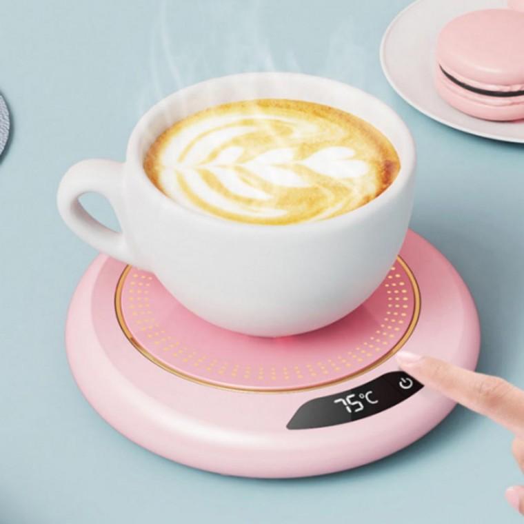 발열 컵받침대 커피 온열 스토브 USB 히팅 컵워머