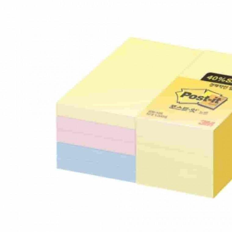 포스트잇 노트 10A 알뜰팩 51x76mm 메모스티커 다이어리메모 접착메모지 메모패드