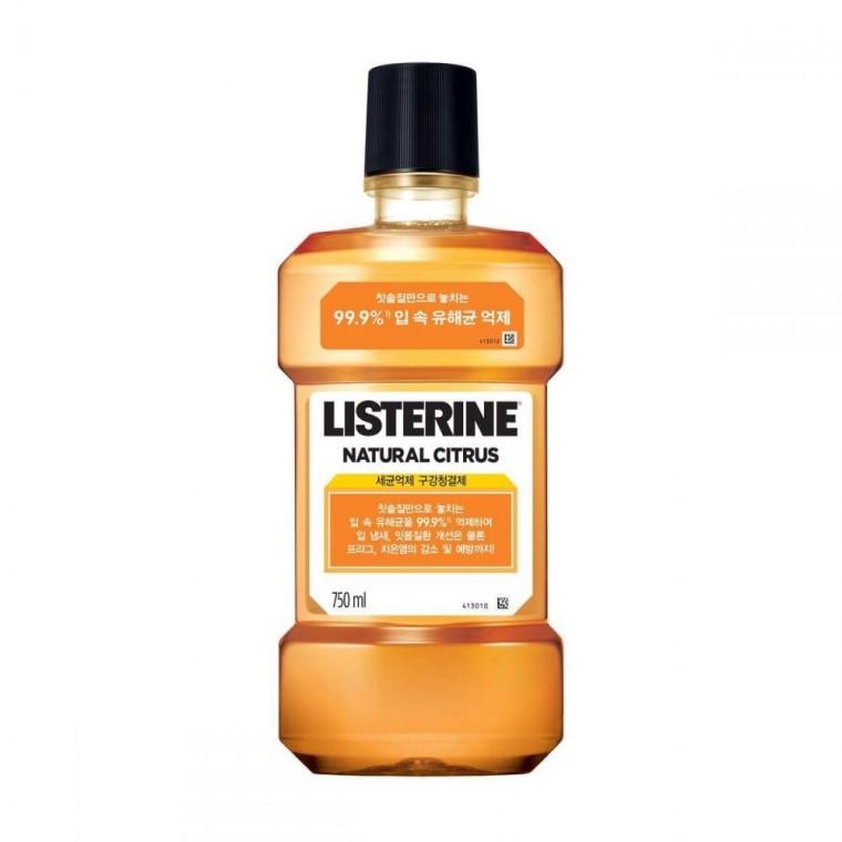 리스테린 내추럴 시트러스 750ml 0640 파츠 부품 자재 소모품