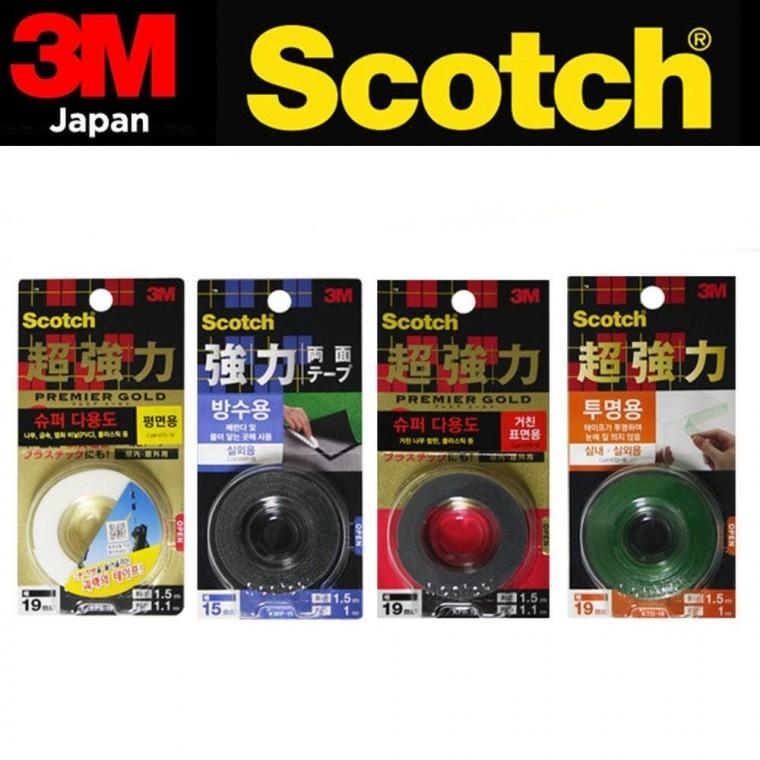 산 3M 초강력 초강력 양면테이프 모음 초 일제 초강력 쓰리엠 양면테이프