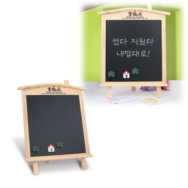 이동식 카페 메뉴 가정 메모 사무실 게시 자석 칠판 칠판 붙이는 어린이교구 미니 블랙 카페 인테리어 벽