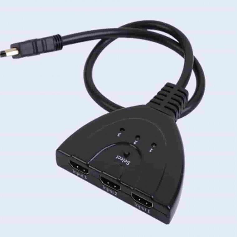 HDMI 3대1 HD지원 분배기 모니터분배기 멀티커넥터 HDMI확장기 HDMI허브 HDMI셀렉터