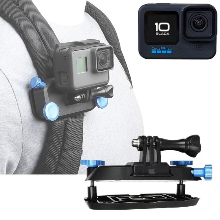 고프로 10 호환 액션캠 어깨 배낭 끈 클립 마운트 GOPRO10