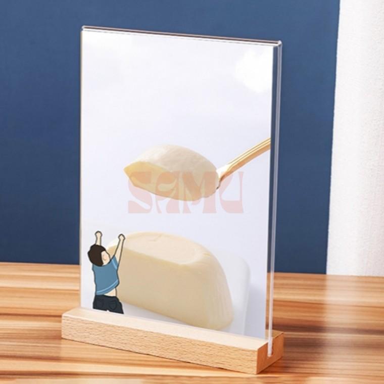 아크릴 쇼케이스 A5 아크릴표지판 쇼카드