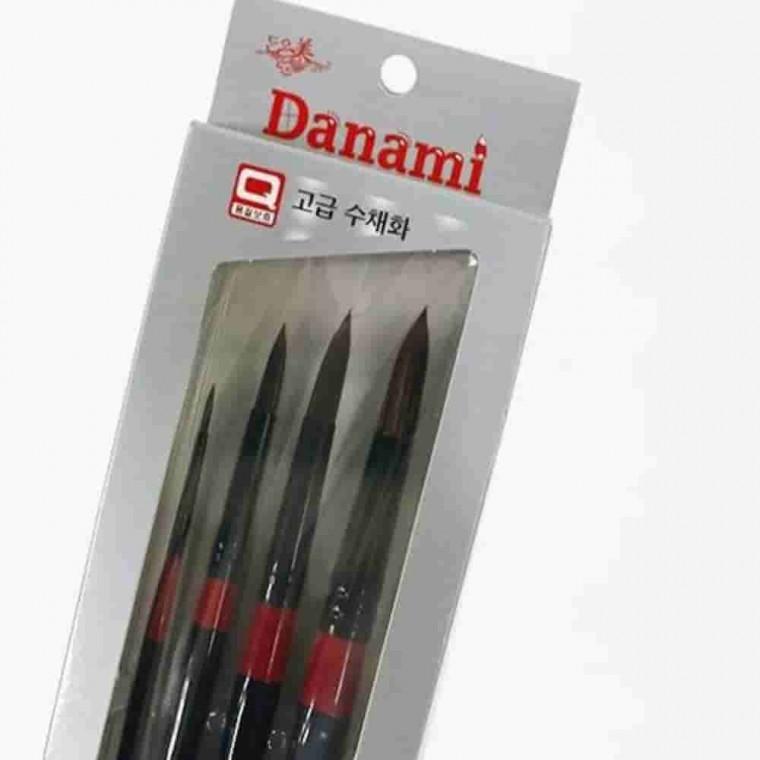 수채화붓세트 4set 수채화도구 그림붓 수채화재료