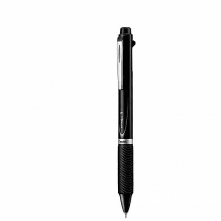 3색 중성펜 0.5mm 블랙 휴대용볼펜 3색볼펜 필기볼펜 회사볼펜