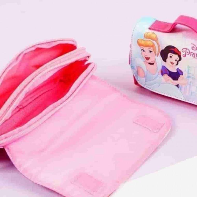 프린세스 손잡이 볼륨필통 펜케이스 펜슬케이스 2단필통