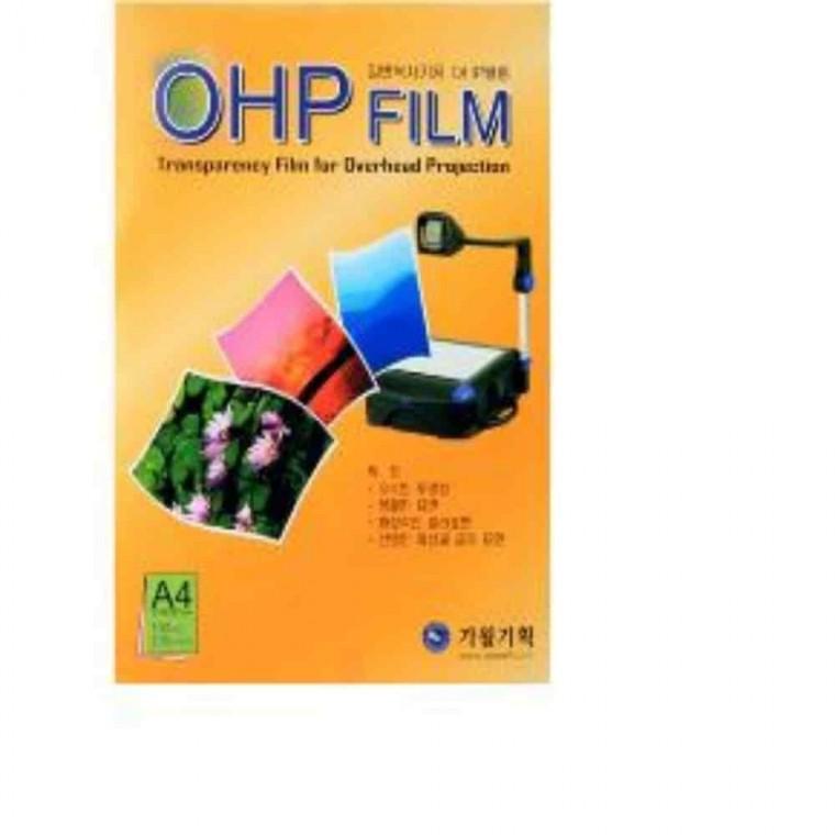 필름작업 투명필름 코팅용지 OHP필름 레이저 100매