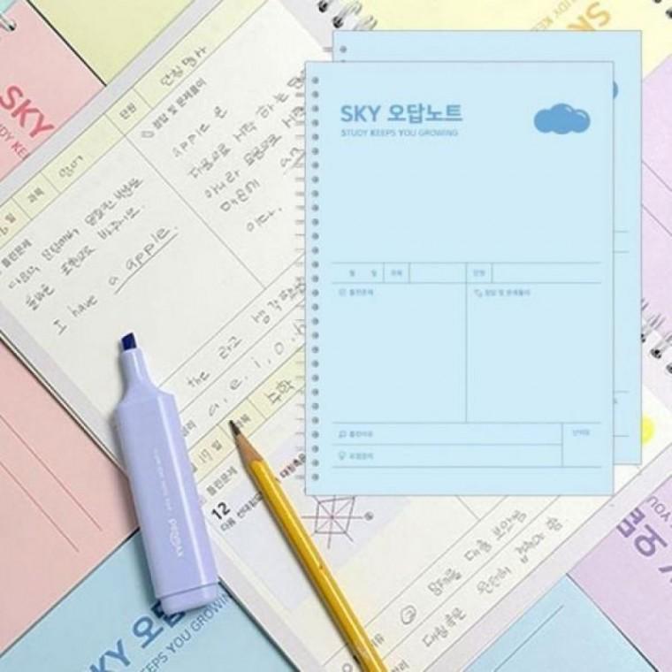초등학생 스프링 오답 노트 2P 수학 스터디 공책 문구 새학기 준비물 공부