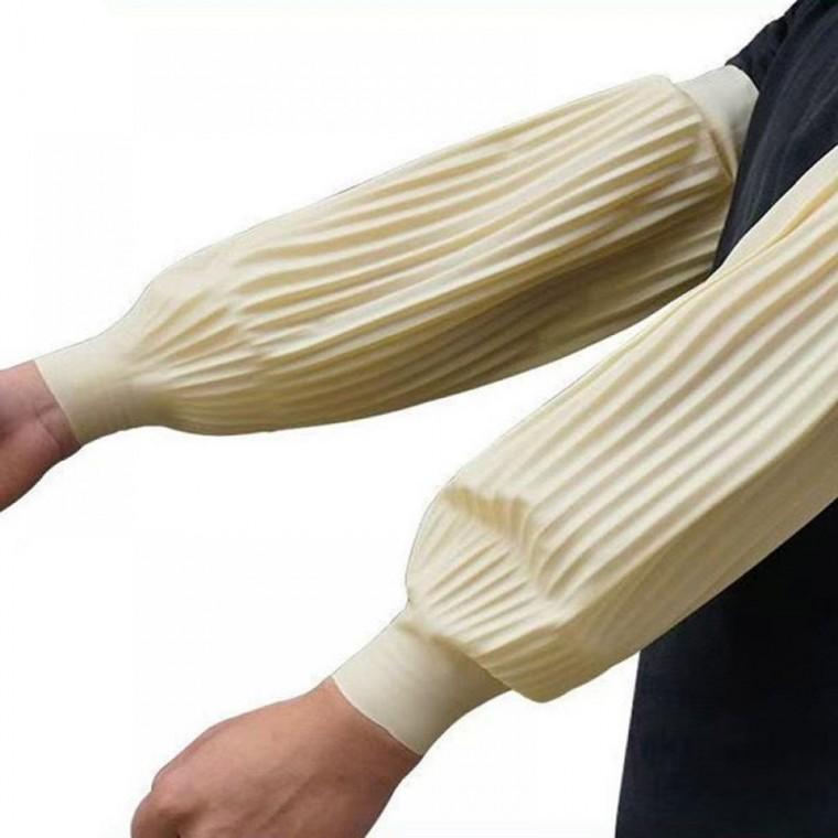 라텍스 팔토시 작업용 고무 롱 토시 2P