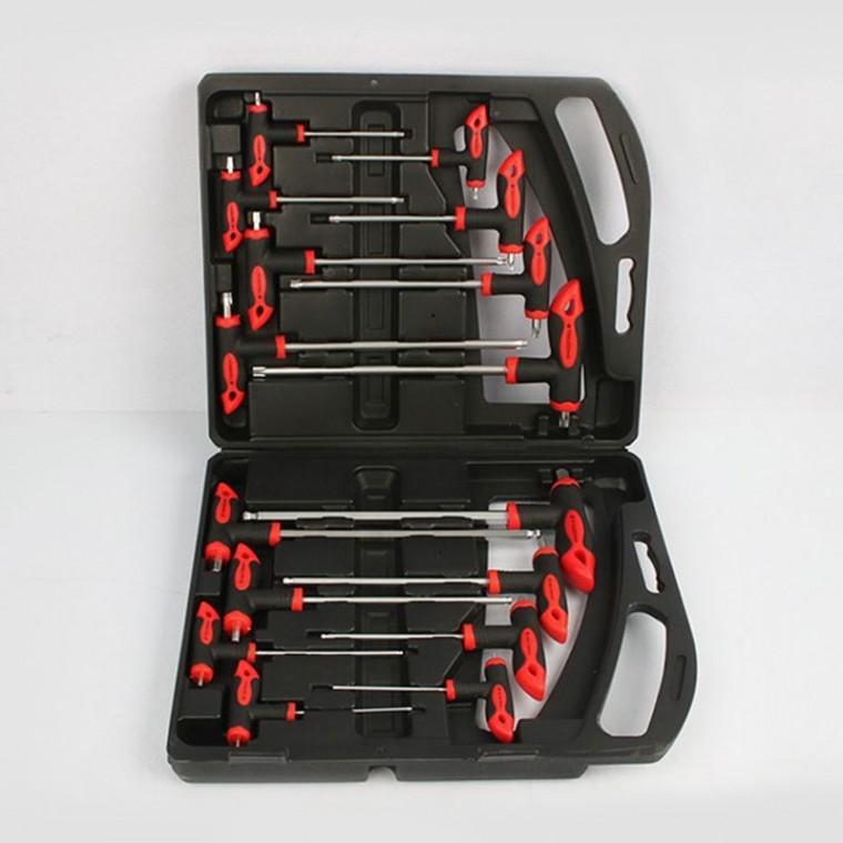 육각렌치 별렌치 세트 16pcs T10 T50 T렌치 공구