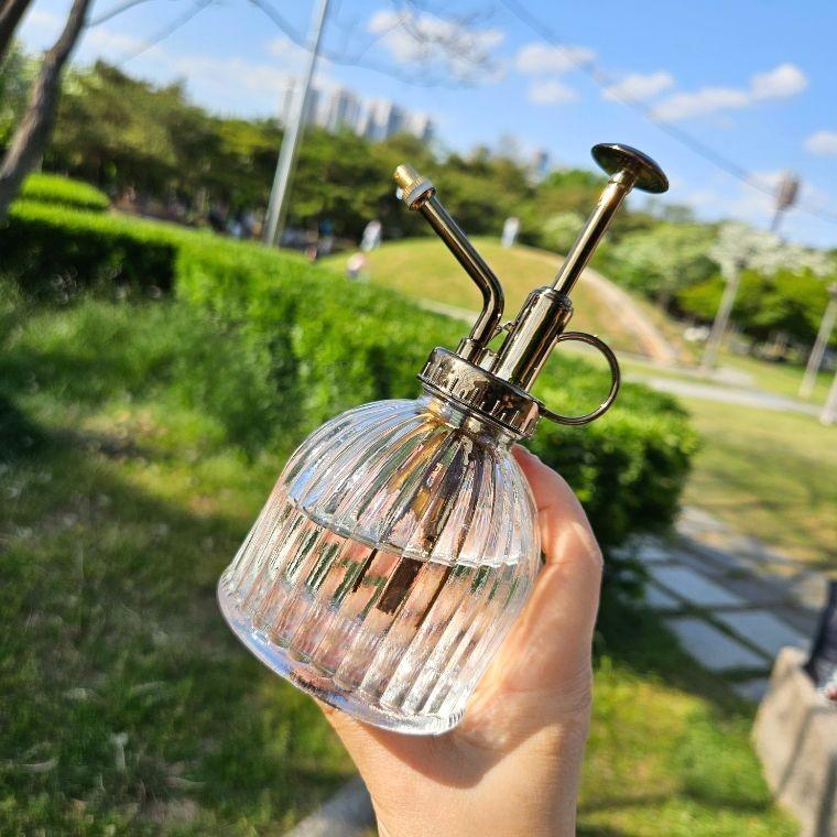 빈티지 유리병 스프레이 분무기